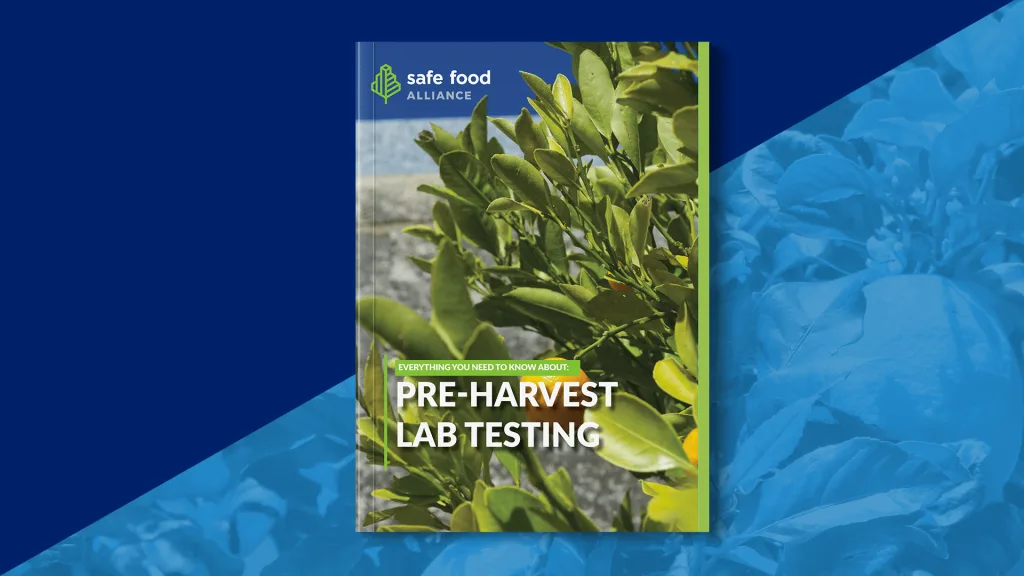 lab testing guide for pre-harvest