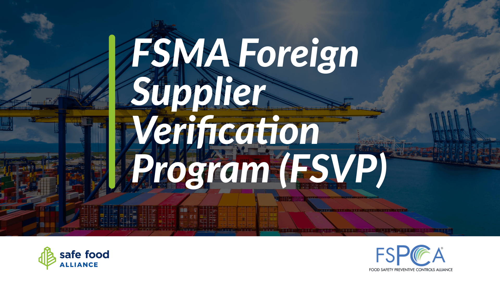 FSVP with FSPCA logo