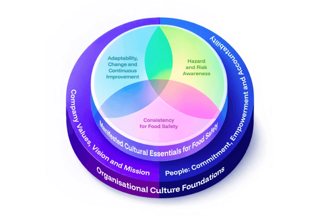 Wheel of interacting dimensions of Food Safety Culture